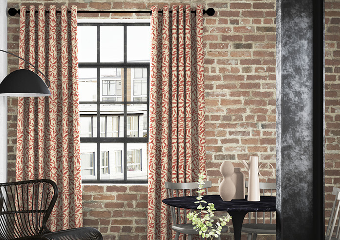 Abele, Terracotta - Made to Measure Curtains - Image 3